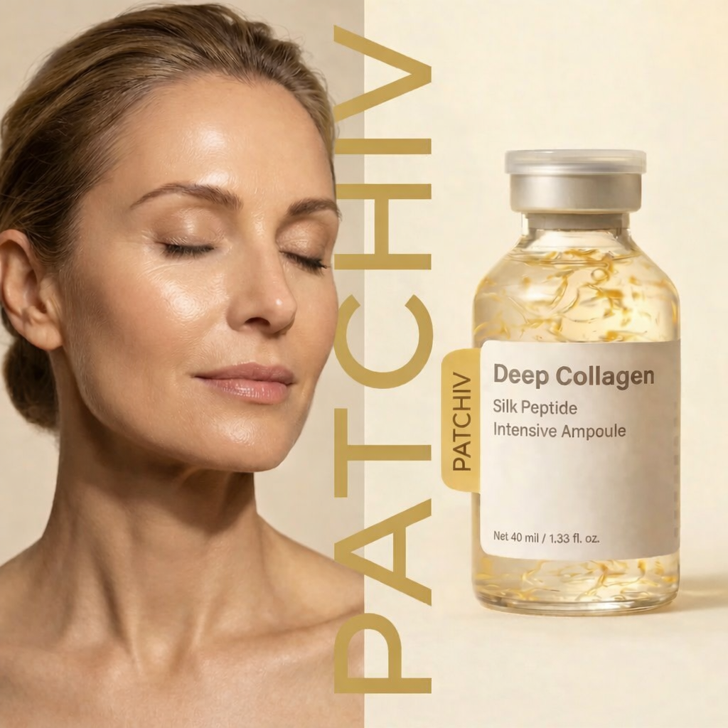 Patchiv™ אמפולת קולגן משי קוריאני
